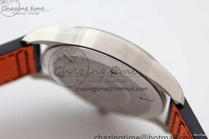 MIROTIME 0122 Vibrant Mark XVIII IW327001 SS M+F 1:1 Best Edition Black Dial on Black Leather Strap A 7055